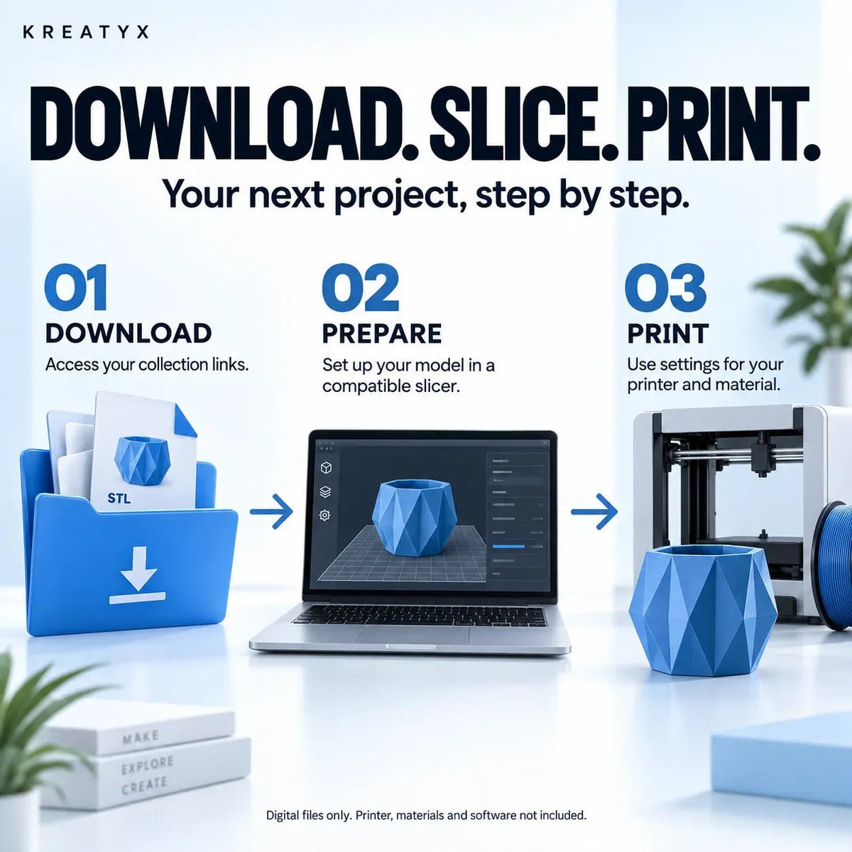 Get Access 850,000+ 3D Print STL Files in 60 Categories - KREATYX