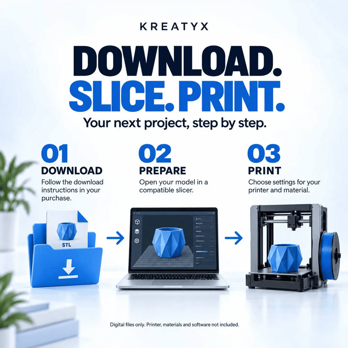 Masterclass Course & STL Files 3D Print - KREATYX