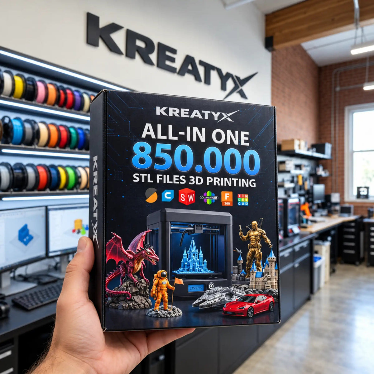 STL File for 3D Printing - KREATYX