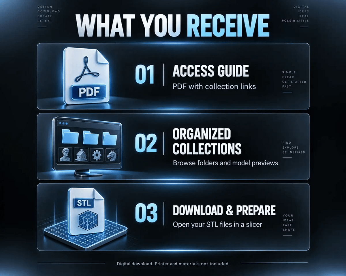 850,000+ PREMIUM STL FILES - KREATYX