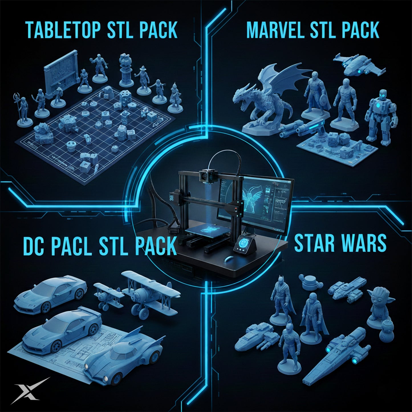 The Kreatyx Master-Vault: 850,000+ Premium 3D Print Files