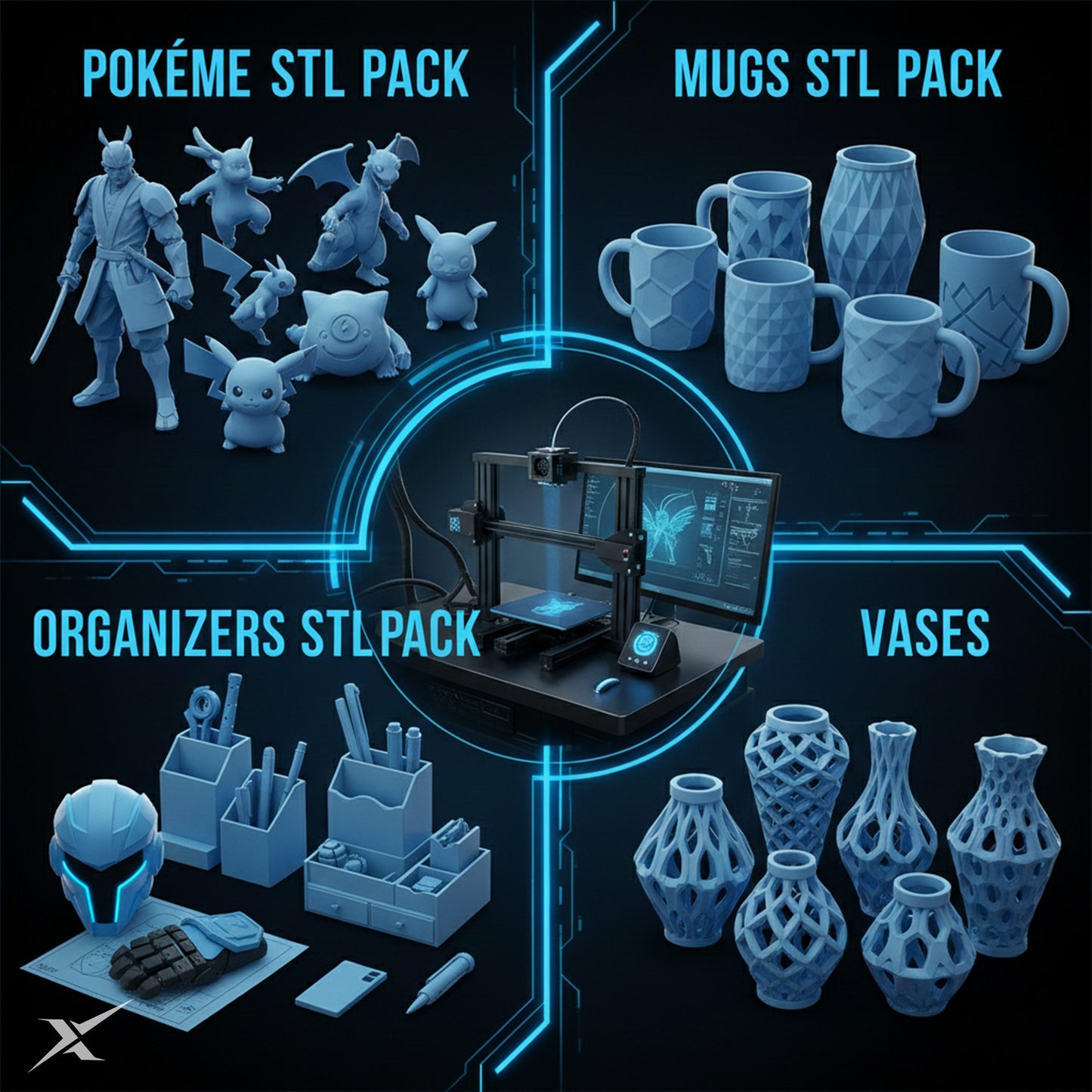 The Kreatyx Master-Vault: 850,000+ Premium 3D Print Files