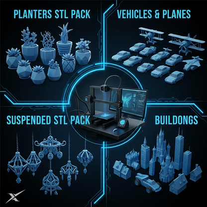 Get 850,000+ STL Files for 3D Printing with 42+ Categories