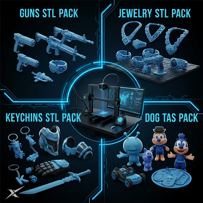 Get 850,000+ STL Files for 3D Printing with 42+ Categories