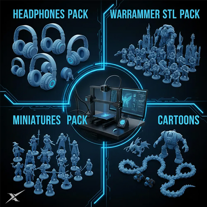 Get 850,000+ STL Files for 3D Printing with 42+ Categories