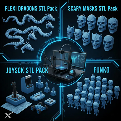 Get 850,000+ STL Files for 3D Printing with 42+ Categories
