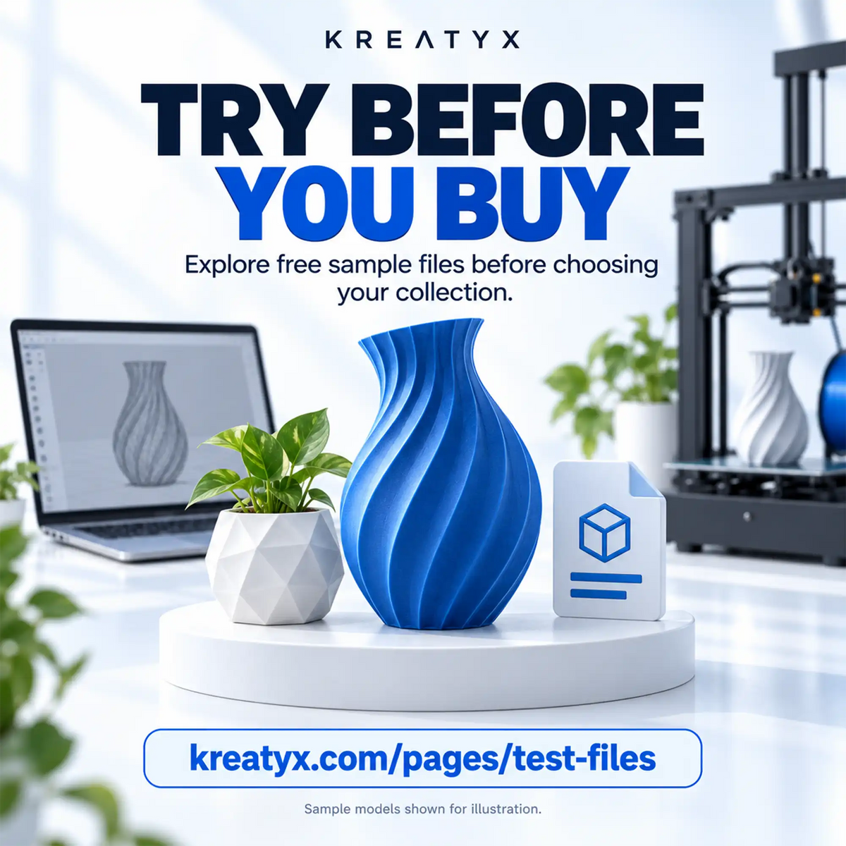 Premium High-Quality 3D Print Files in 60 Categories
